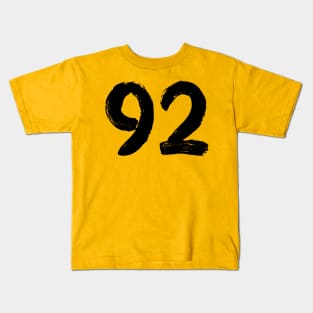 Number 92 Kids T-Shirt